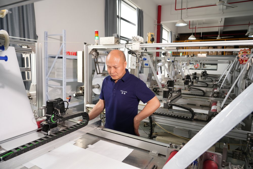 Cableing in Progress