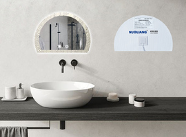 Smart mirror anti-fog film, keeping your mirror crystal clear.